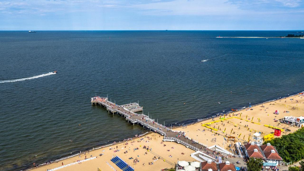 Apartament Deptakiem Nad Morze Gdańsk Exterior foto